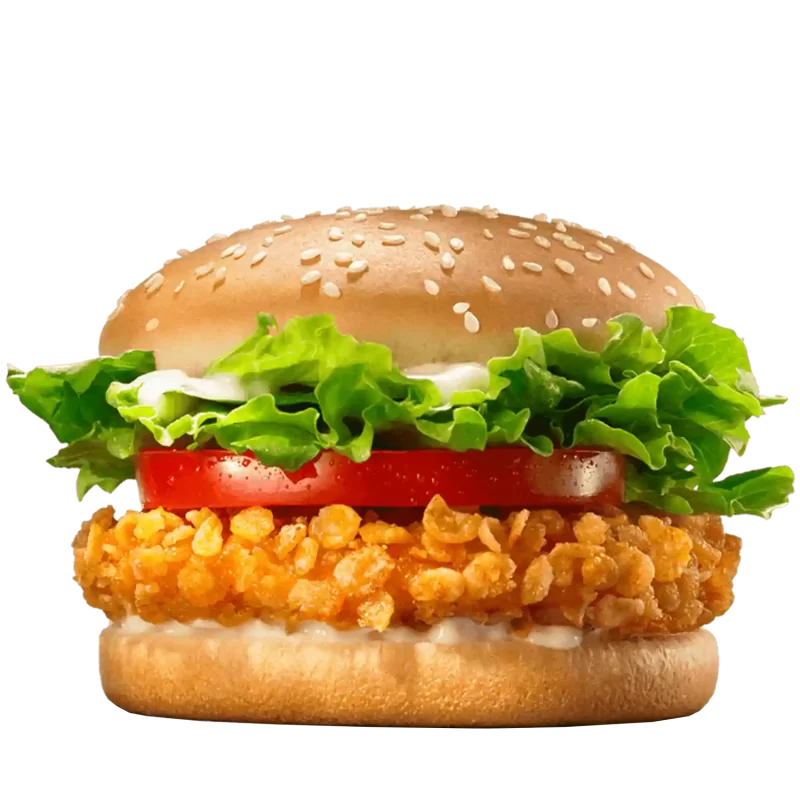 classic crunchy burger