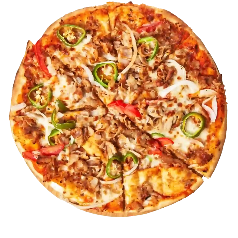 crispy chicken pizza